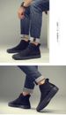 High-top Men's Cowhide Board Shoes, Velvet Warm Large-size Men's Boots, Martin Boots, Sports And Leisure Leather Shoes._vogvips.com