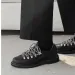 Trendy High End New Black Hiking Derby For Men British Style Retro Casual Work Leather Shoes Daily Outfit_vogvips.com