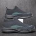 Men's Flying Weave Mesh Shoes Large Size Men's Shoes Casual Shoes Mesh Shoes Elastic Couple Mesh Sports Shoes Vacation Walking Shoes_vogvips.com