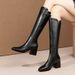 Chunky Square Toe 2024 New Heel High Versatile Slimming Over-the-Knee Boots_vogvips.com