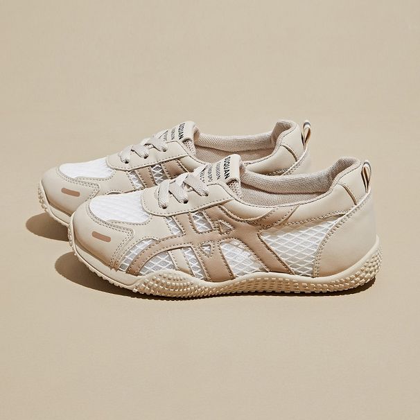 Daddy Shoes Female Student Sports Thick-soled Heightening Shoes Casual Mesh Breathable_vogvips.com