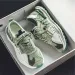 Men's Running New Mesh Breathable Clunky Shoes Fashionable Comfortable Casual Style Sports Thick Sole Trendy Grey Free_vogvips.com