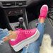 SHLIANG Women Casual Shoes Ladies Fashion Ribbon Casual Vulcanized Shoes Lace Up Thick Sole Sneakers Women's Sports Shoes Plus Size 35-43 SB034_vogvips.com