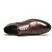 Euro Step New Fashion Brogue Business Casual Low-top Lace-up Large Size Men's Leather Shoes_vogvips.com