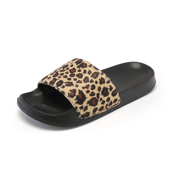 Children's Leopard Print Fashionable Home Slippers And Sandals_vogvips.com