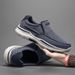 Fashion 2024 Men Casual Shoes Comfortable Mesh Shoes Summer Breathable Men Loafers Wide Slip On Walking Shoes Men Tenis_vogvips.com