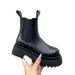 Women's Genuine Leather Ankle 2025 Spring And Autumn New Style Single-Layer Thick-Soled Height-Increasing Martin_vogvips.com