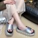 EVA With Thick Sole, Odor, Height Increasing, Straight Drag Women's Shoes, Versatile, Anti Slip, Wear-resistant, Easy To_vogvips.com