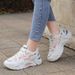 NIOHE Height Increasing Chunky Sneakers Women Platform Shoes New Fashion Breathable Mesh Sport Women's Sneaker Casual Sneakers_vogvips.com