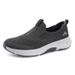 Men Fly Woven Breathable Walking Sneakers, Large Size Up To 46 Lightweight Casual Sports Footwear For Elderly Daily Wear_vogvips.com