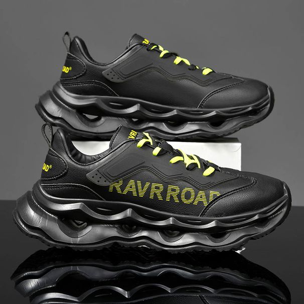 Daily Leisure Running Shoes Air Cushion Men Sports Breathable Lightweight Women's Comfortable Athletic Nonskid Sneakers_vogvips.com