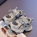 Children's 2025 Spring Korean Style Trendy Kids Girls' Casual Dad Boys' Breathable Sports Shoes_vogvips.com