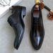 European Warm Series Autumn Winter New British Style Leather Men, Business Formal Shoes, Pointed Toe Fashionable Shoes For Banquets,_vogvips.com