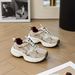 Chili Dad For Women 2025 Spring Autumn Winter Thick Sole Versatile Casual Sports Jogging Single With Fleece Mesh Trendy_vogvips.com