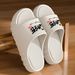 Men's Outdoor Slippers Summer 2025, New Indoor Home Bathroom Shoes, Durable For Showering, Easy Step On, And Cool To The_vogvips.com