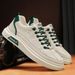 Fashionable Solid Color Low-Top Shoes, Comfortable, Non-Slip, Durable Casual Sneakers, Suitable For Men's Outdoor_vogvips.com