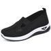 Shoes Women In Summer, Women's Old Beijing Cloth Fly Woven Breathable Shoes, One Foot Shoes For Mothers_vogvips.com