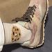 MW Korea Dongdaemun Hard Work Cartoon Pizza Cookie Mid-Calf Internet Celebrity Cute Girl Slouch Socks_vogvips.com
