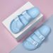 New Men's Women's Open Toe Soft Soled Beach Sandals Outdoor Comfort Flip-flop Sandal Casual Lightweight Flat Slippers_vogvips.com