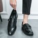 New Loafers, Buckle Tassel, Business Leather, British Men's Foot On Shoe Set, Leather Shoes_vogvips.com