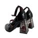 Large Size Rose Chunky Heels Mary Jane 2025 New Spring And Autumn Shoes_vogvips.com