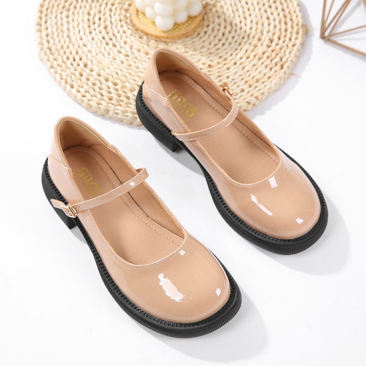 Women's Shoes Summer New Style Mary Jane Shoes With Skirts, Round Toe, New Chinese Style Comfortable Single Shoes_vogvips.com