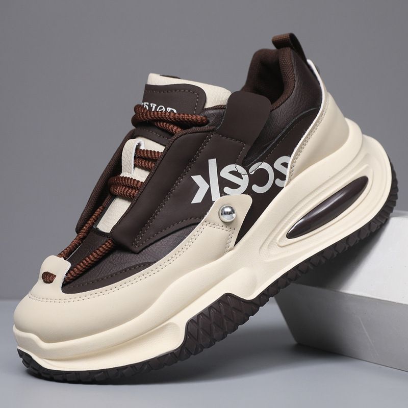 Shoes For Men 2026 New Thick Soled Sports Shoes High End Cool Mesh Shoes Niche Trendy Brand Dad Shoes_vogvips.com