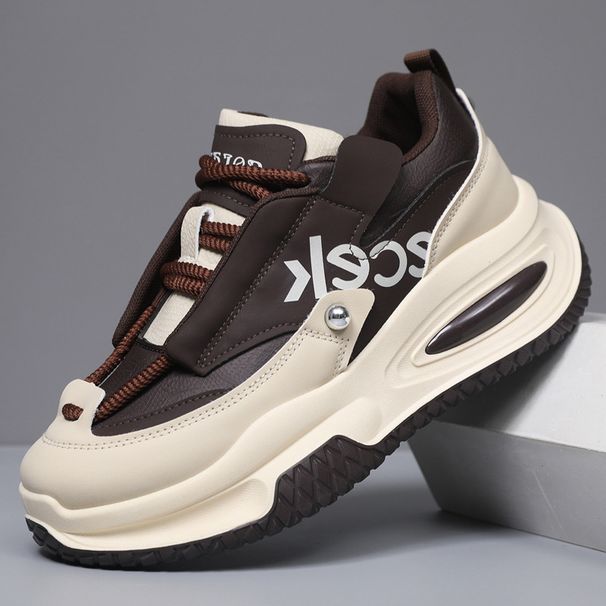 Shoes For Men 2026 New Thick Soled Sports Shoes High End Cool Mesh Shoes Niche Trendy Brand Dad Shoes_vogvips.com