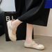 Ballet-style 2025 New Spring-summer Student-style Versatile Soft-soled French Retro Women's Shoes_vogvips.com