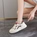 Women's Summer Breathable Mesh Student Sneakers, 2025 New Casual White Shoes, Versatile And Trendy On Instagram_vogvips.com