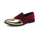 2025s Spring Autumn New Loafers Corduroy Patchwork Men's Patent Casual Leather Shoes Men_vogvips.com