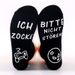 Cotton mid-tube socks monogrammed non-slip floor socks_vogvips.com