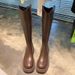 Grape Mom Same Style High Heel Thick Sole Over-the-Knee Plus Size Wide Fleece Lined Long Tube Riding Boots For Women_vogvips.com