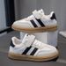 Low Top Breathable German Training Shoes for Children Mesh Upper Soft Sole Spring Autumn Sports Sneakers for Boys And Girls_vogvips.com