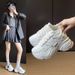 Dad Shoes Female Student Sports Running Casual Shoes Platform Height Increase_vogvips.com