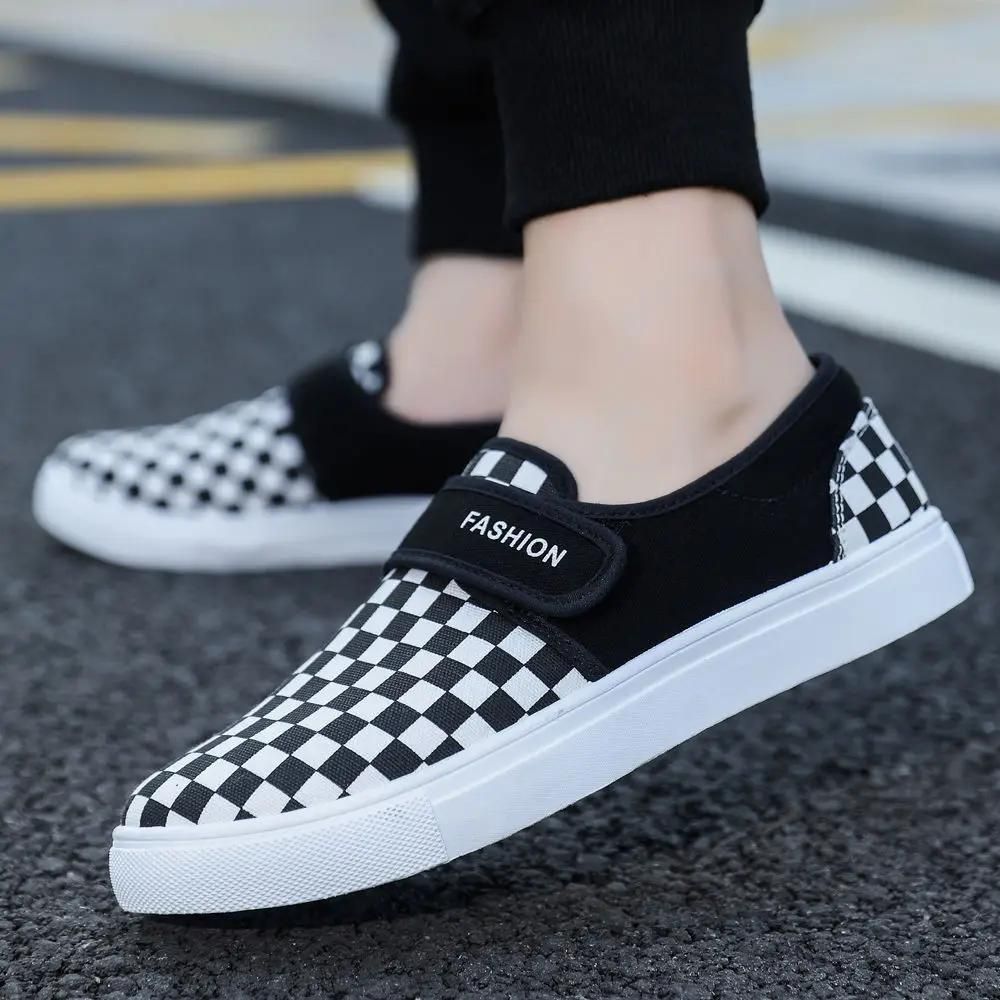 Fashion Men's Casual Shoes Canvas Leisure Sneakers New In Breathable Male Shoe Footwear Offer Trends 2024 Cheap Liquidation Fashion Work_vogvips.com