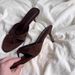 Sheepskin Version~Vintage High-heeled Thong Women, Suitable For Wearing With Skirts, Simple And Elegant Stiletto Sandals_vogvips.com