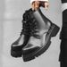 High-top Thick-soled Heightening Martin Boots Retro Tooling Boots Locomotive Outdoor Short Boots_vogvips.com