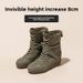 2025 New Wasteland Style Ash Series Soft Sole Personality Versatile Mid-Calf Height-Increasing Trendy Fun Short Boots_vogvips.com
