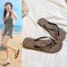 Summer New Wear Flat Sandals Pinch Feet Open-toed Casual Beach Shoes Lightweight Flip-flops Women_vogvips.com