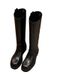 Leather Round-Toe High-Top Boots_vogvips.com