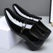Suitable For All Seasons Men's Classic Casual Pointed Toe Versatile British Style Durable Leather Shoes_vogvips.com