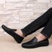 New Top Layer Cowhide Fashion Casual Leather Men's Loafers Slip-On Driving Shoes Large Size_vogvips.com