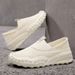 Spring 2026 New Casual Shoes, Men’s Premium‑style Footwear, Mesh Slip‑on Sneakers For Men._vogvips.com