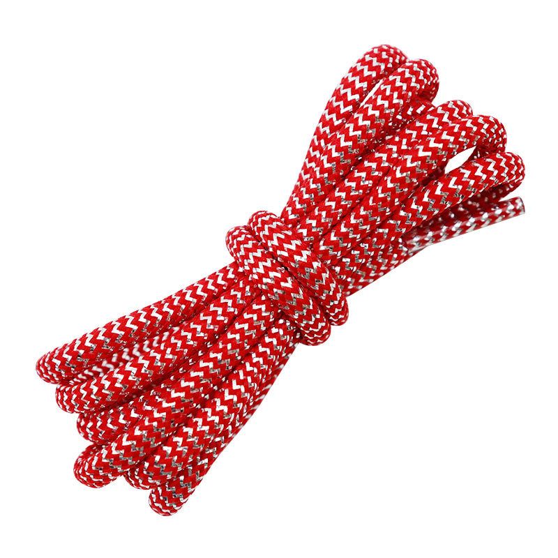 Shoe Accessories round polyester insert wavy metal wire shoelaces suitable for casual shoes shoes coconut shoes dad shoes_vogvips.com