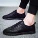 New Leather Spring Men's Shoes High-top Men's Heightening Tooling Martin Boots_vogvips.com