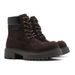 3905 Autumn New Men's And Women's Yellow Couple Thick Sole Height Increasing British Style Casual Big Toe Martin Boots_vogvips.com