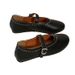2025 New Plus Size Round T Ballet Shs For Women, Comfortable Sole, Soft Surface, Straight Strap, Mary Jane Single_vogvips.com