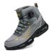 2025 New Cross-Border Labor Protection Men's Model With Knob Anti-Smash Anti-Puncture High-Top Safety Shoes_vogvips.com