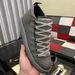 In-stock High-top Shoes With Metal Buckles, No-lace-up Design, Soft Leather Upper, Thick-soled Height-increasing Casual_vogvips.com